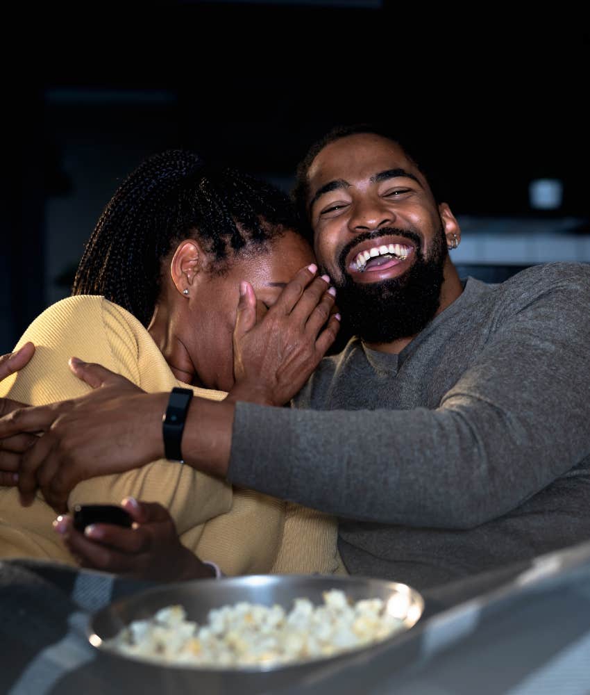 Couple has forever qualities happy love