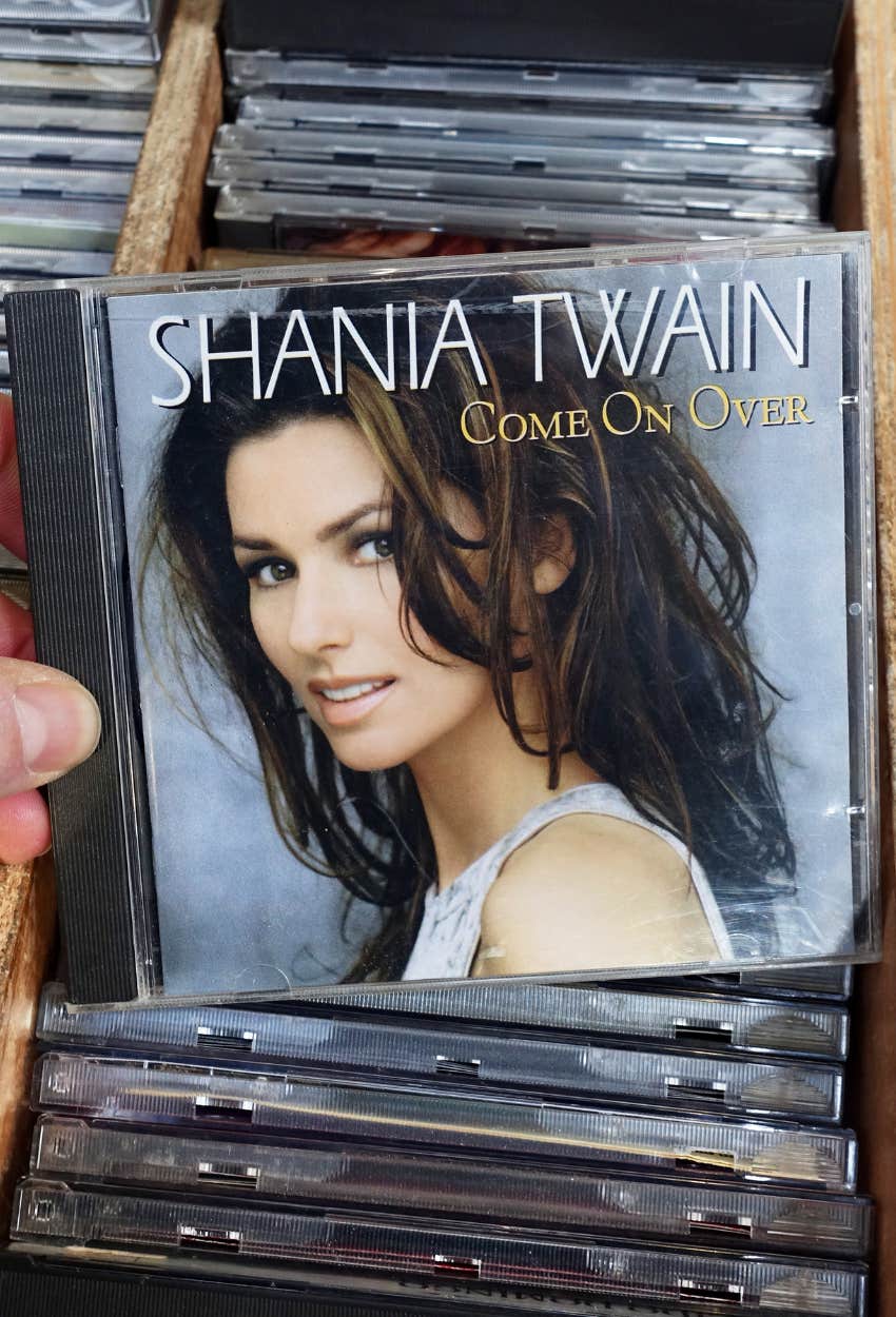 Shania Twain 1990s album cover