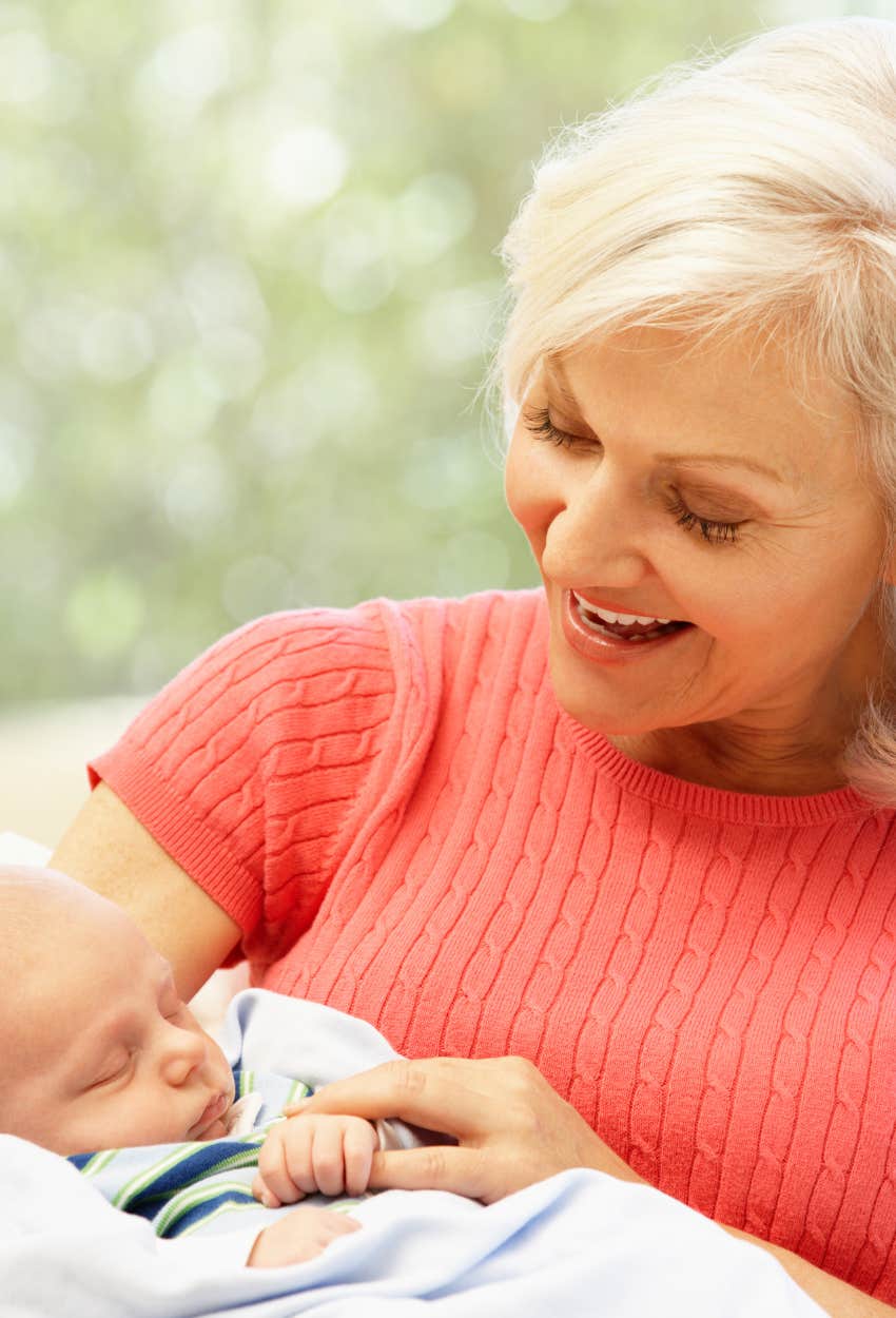 mother-in-law only really saw grandson right after birth because doesn't have capacity to grandparent
