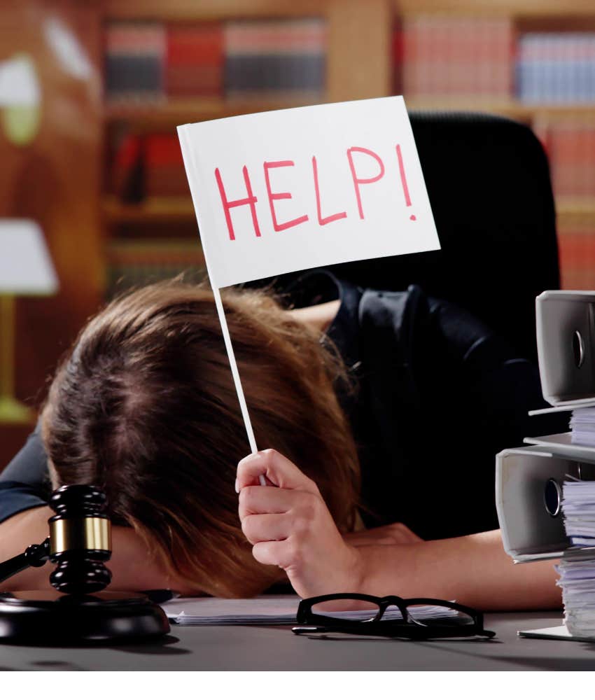 Person needs help with legal process to heal after divorce