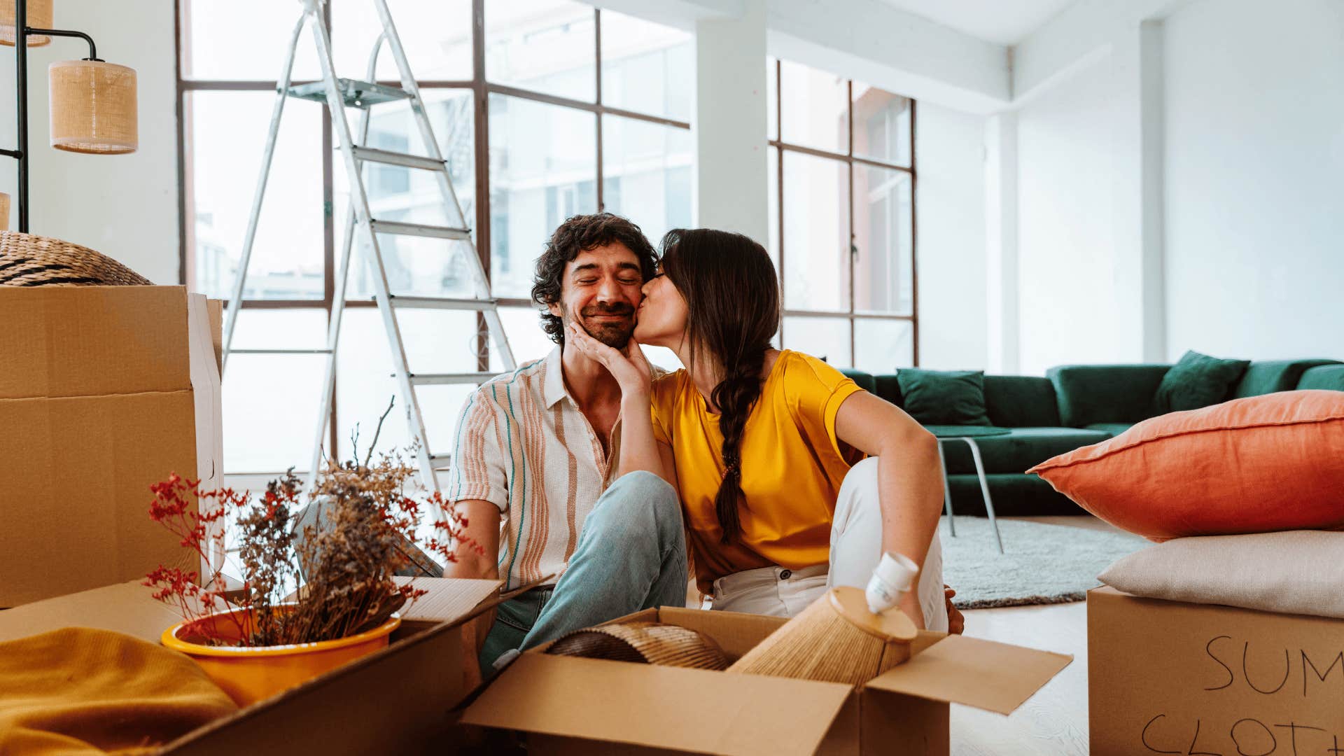 couple moves somewhere their money stretches farther so they can live below their means but feel rich anyway 