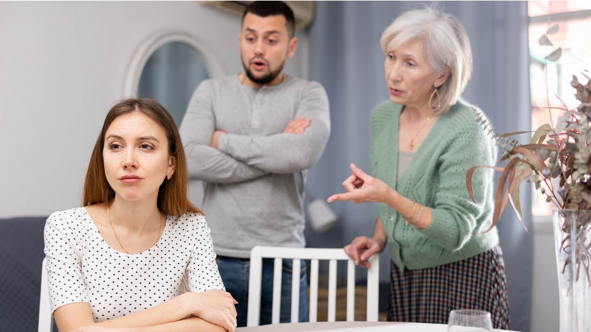 family pressuring woman to get married despite not wanting to