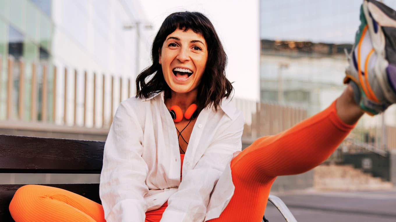 Healthy Boundaries Quiz Woman creating healthy boundaries.