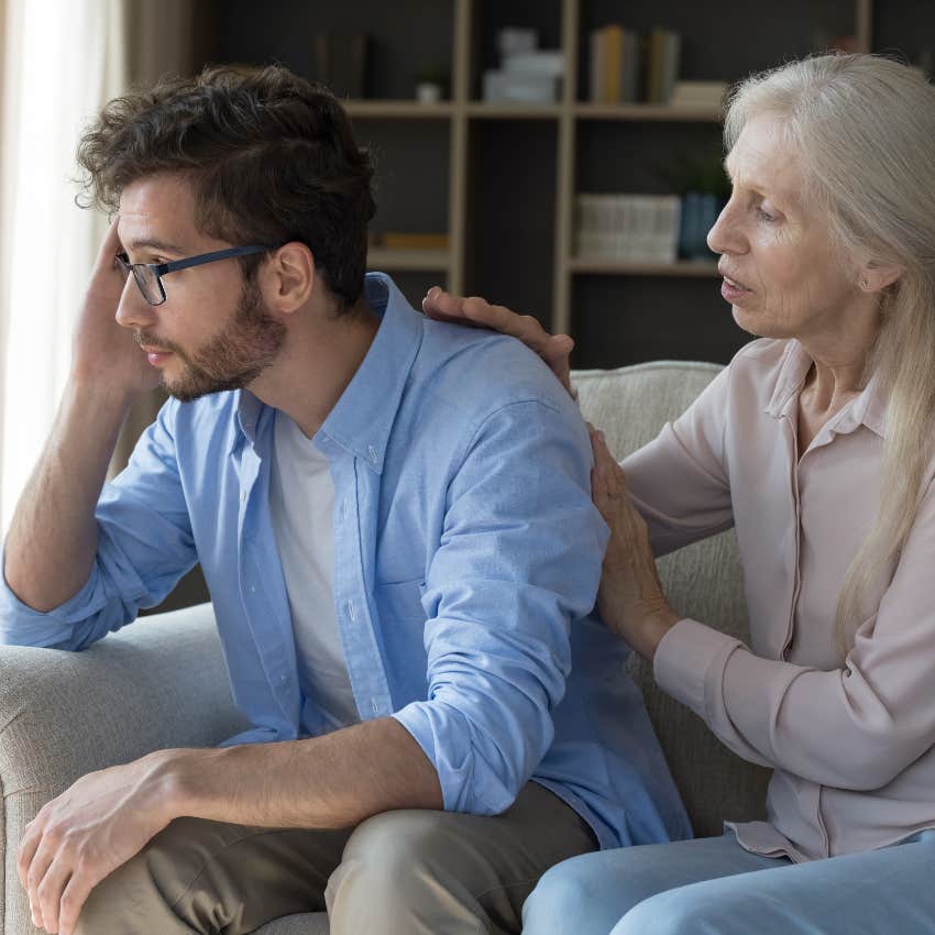 man who is about to go no-contact no longer giving into demands