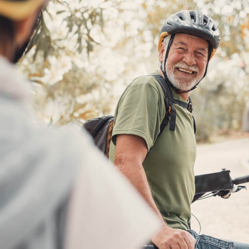 man who has aged better than most enjoying fun moments