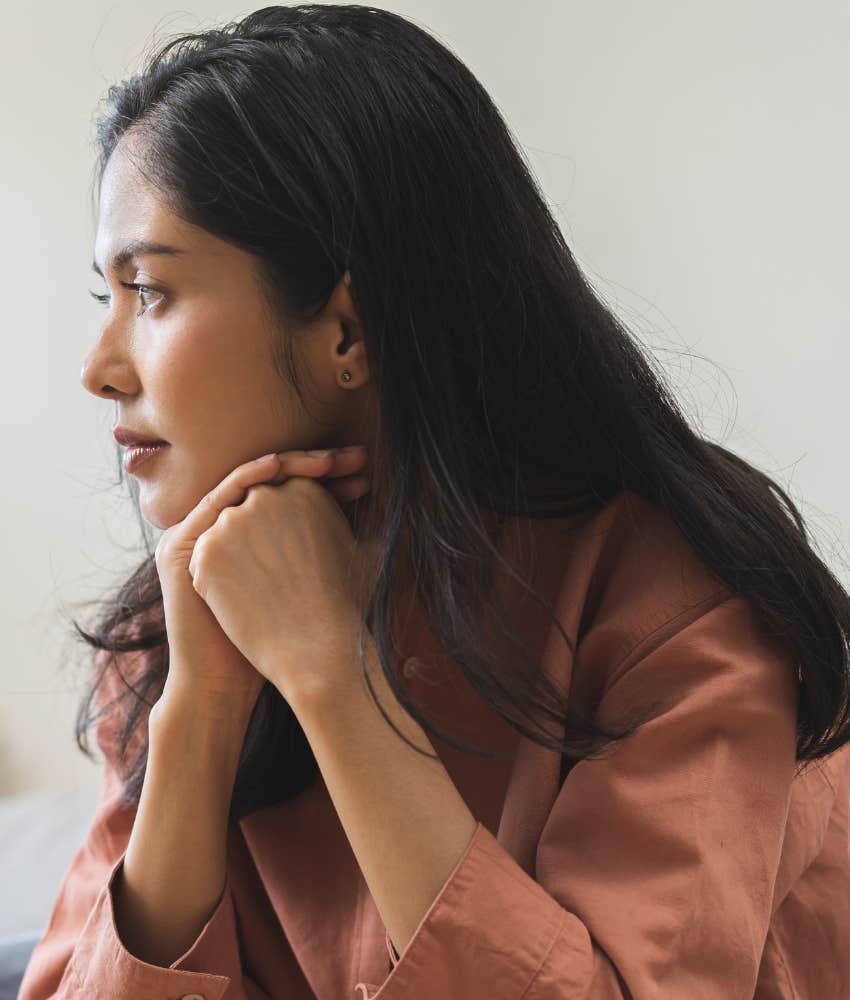 Woman can't break up because she is reliant 