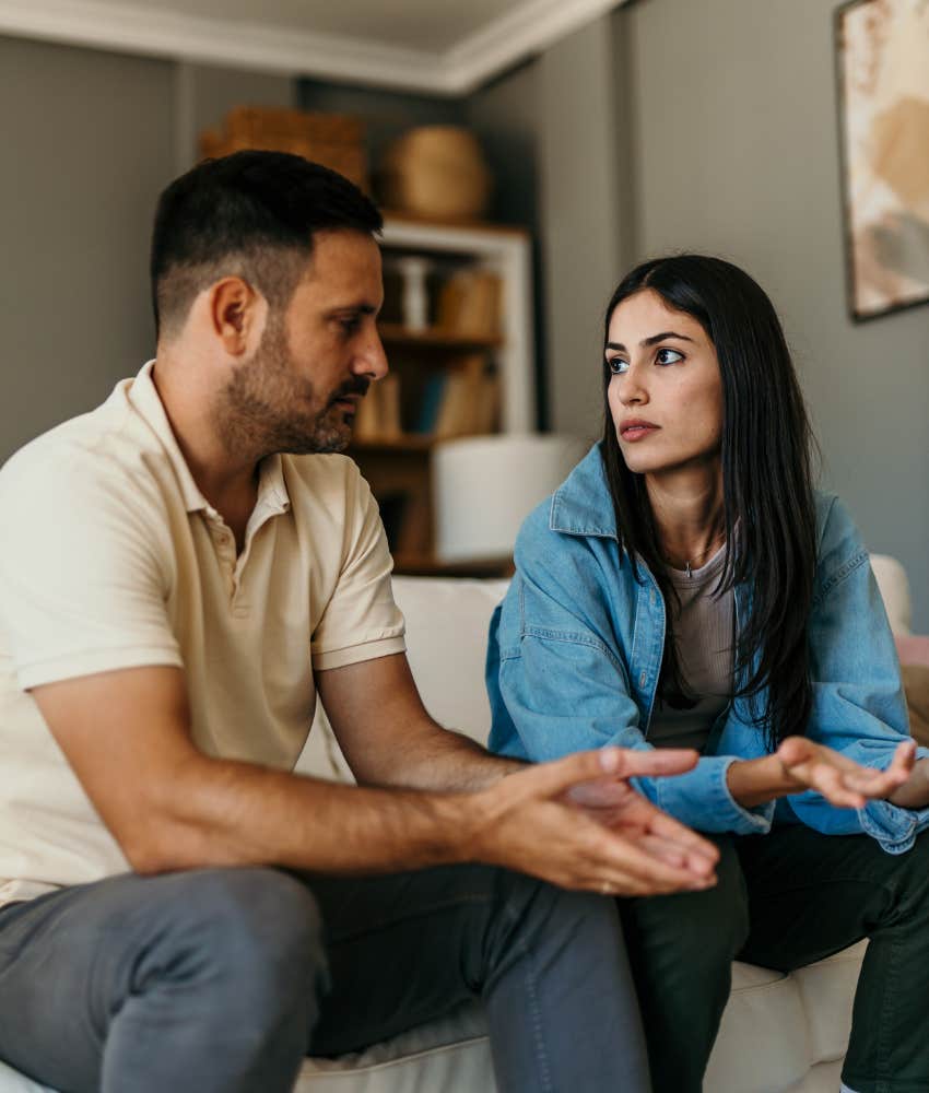 Couple focuses on fight