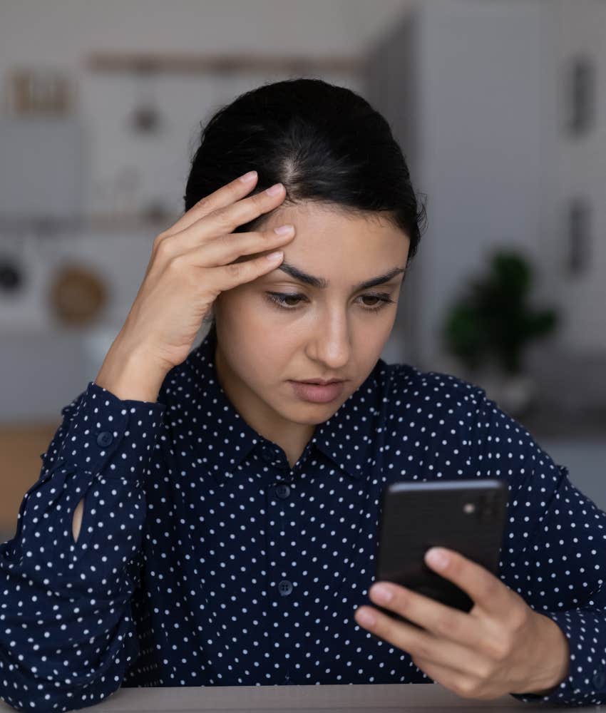 Woman won't tolerate broken plan from man