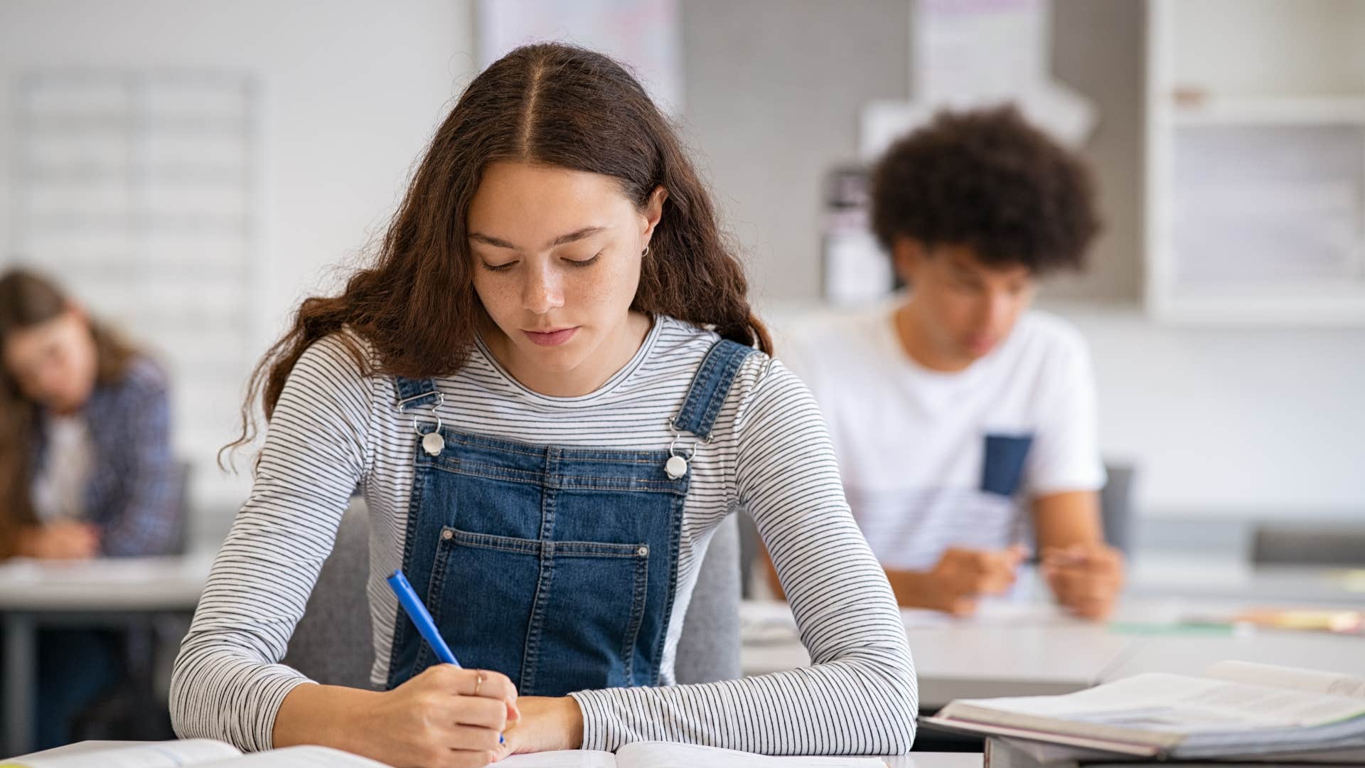 teenager with higher levels of intelligence and ambition to do the work
