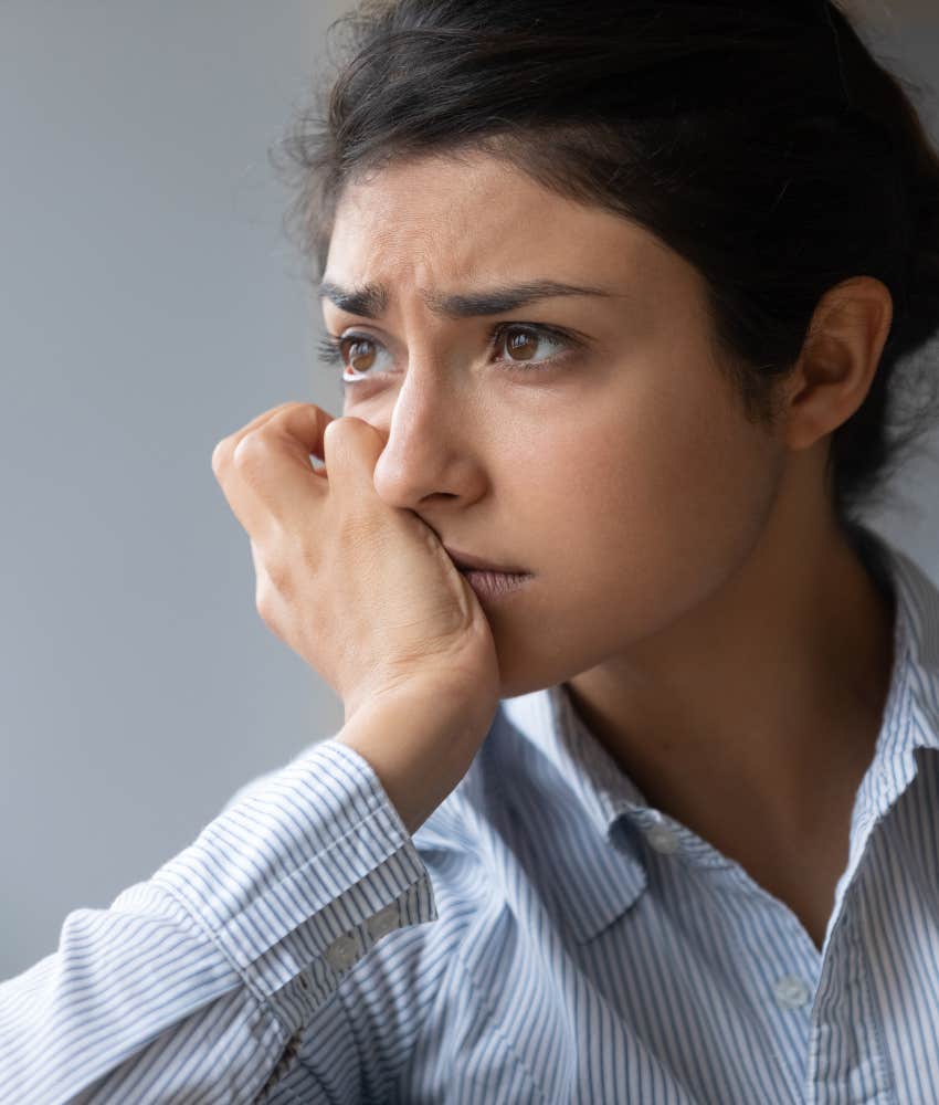 Woman depends on trauma bond