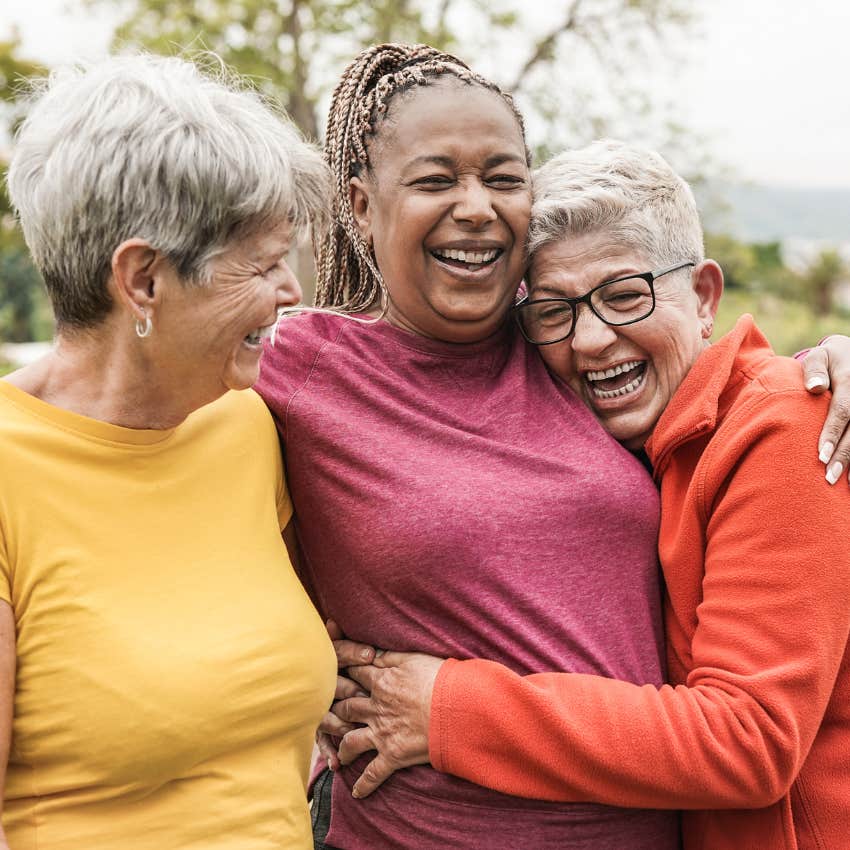 woman in their sixties who know they're on the right path