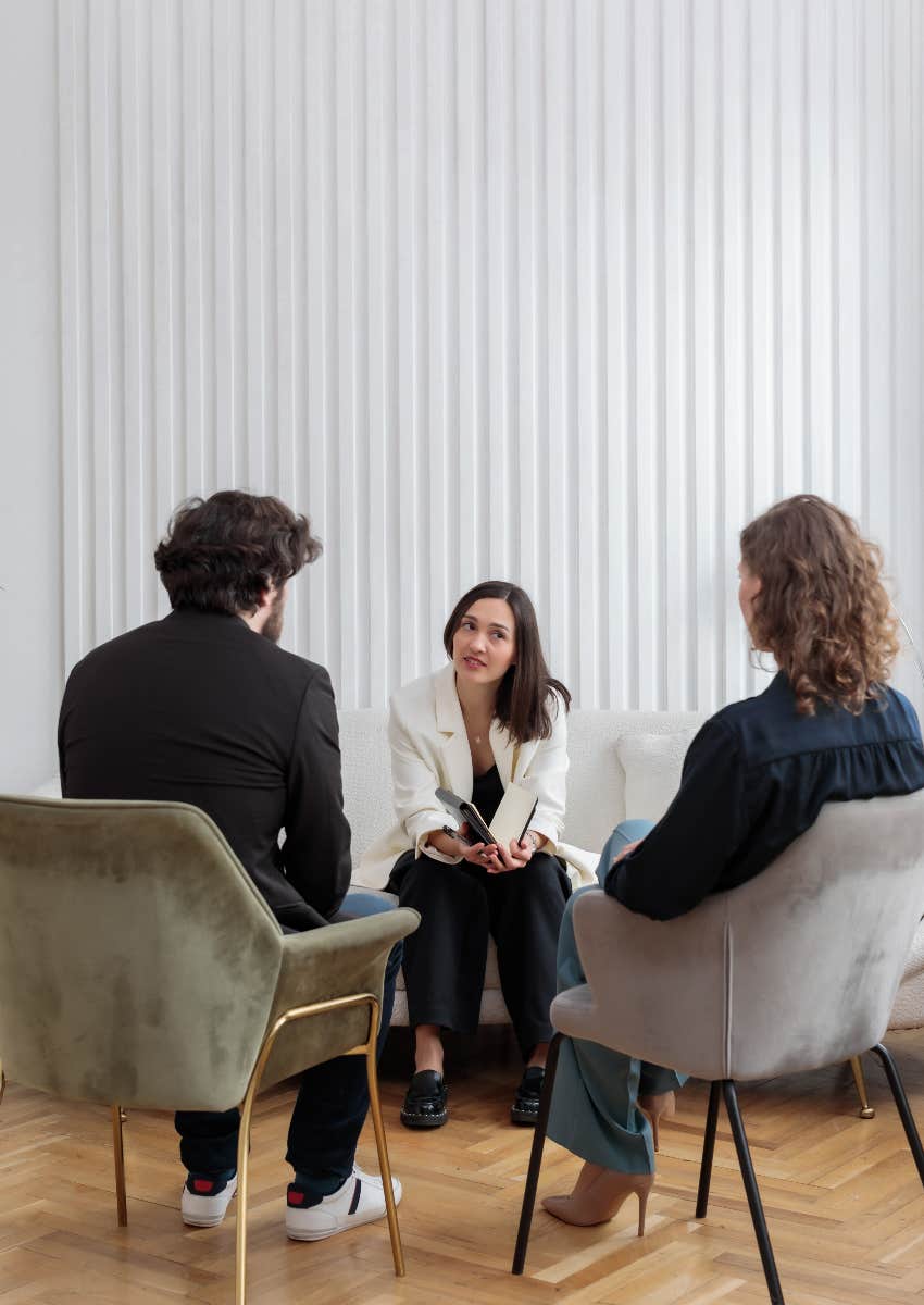 couple in therapy