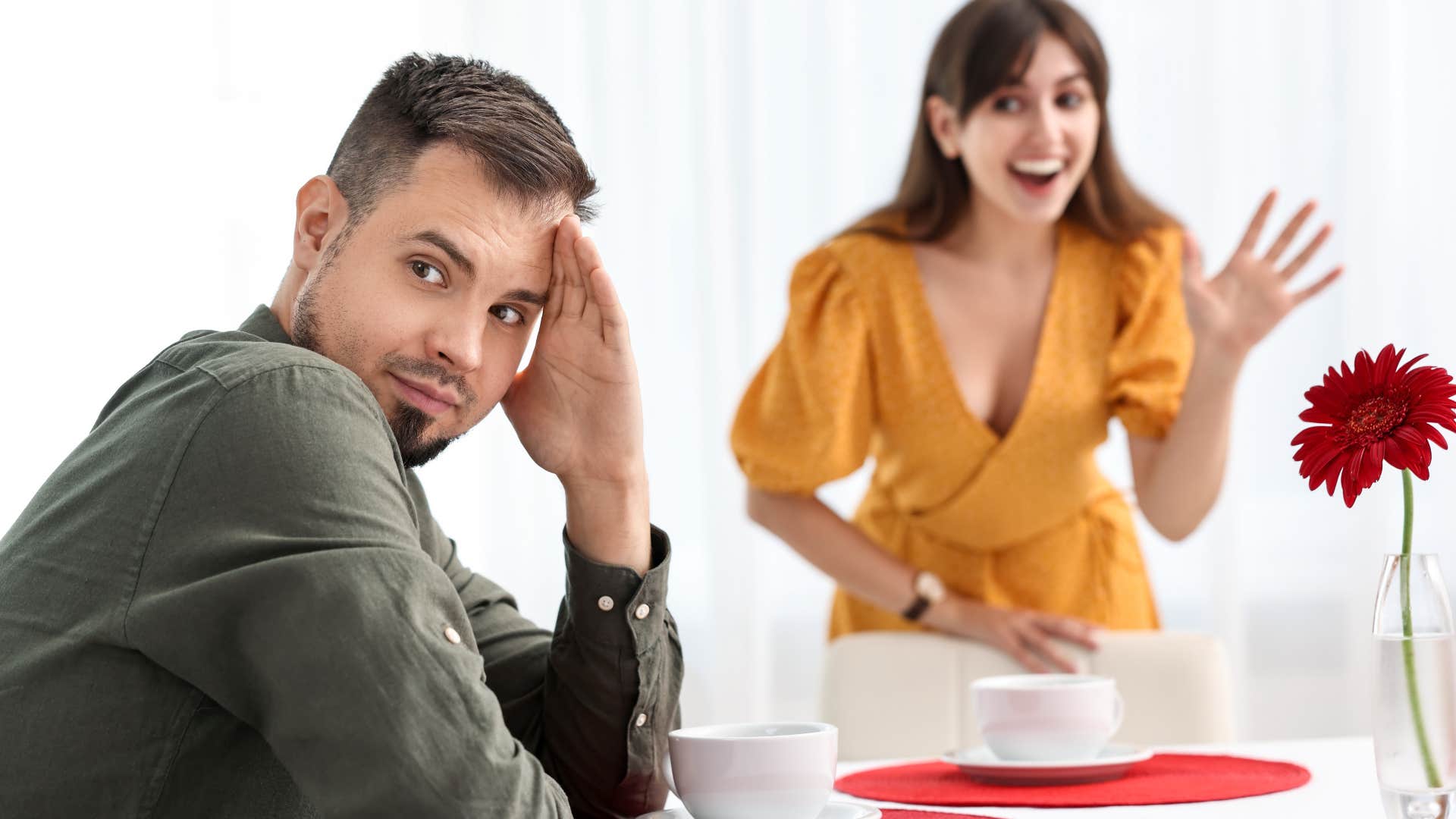 man who is drawn to chaotic women with commitment issues