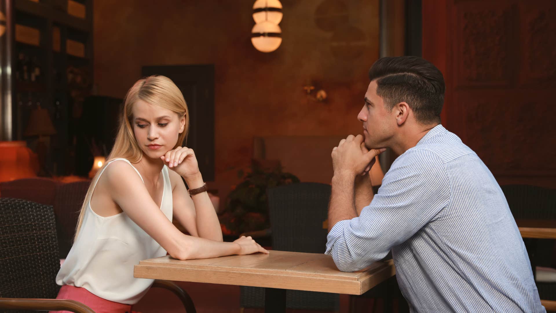 man who is drawn to chaotic women with excitement