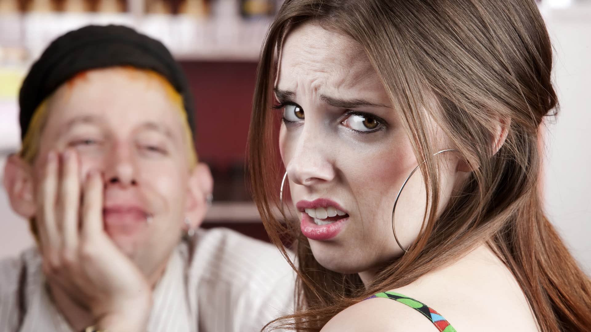 man who is drawn to chaotic woman because like wants like