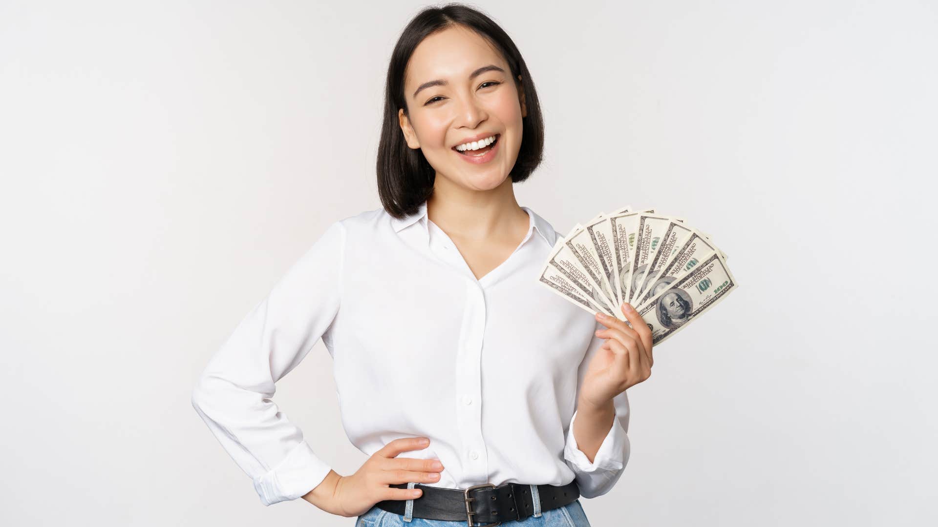 woman who cultivated an abundance mindset