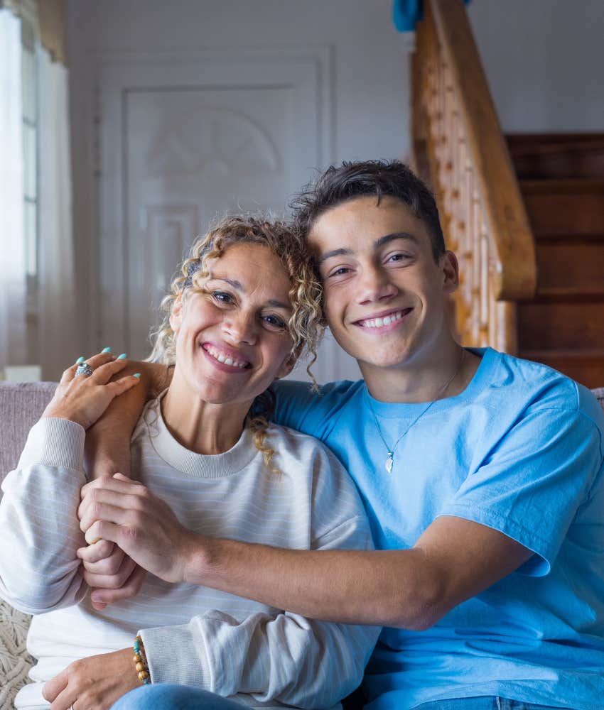 Mom worried because boyfriend wants to charge teen son rent
