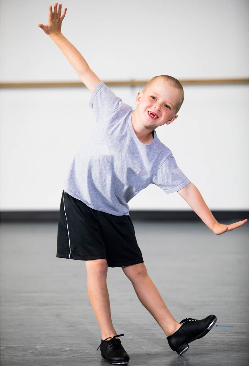 Mom worried husband will divorce her over son's tap dancing hobby