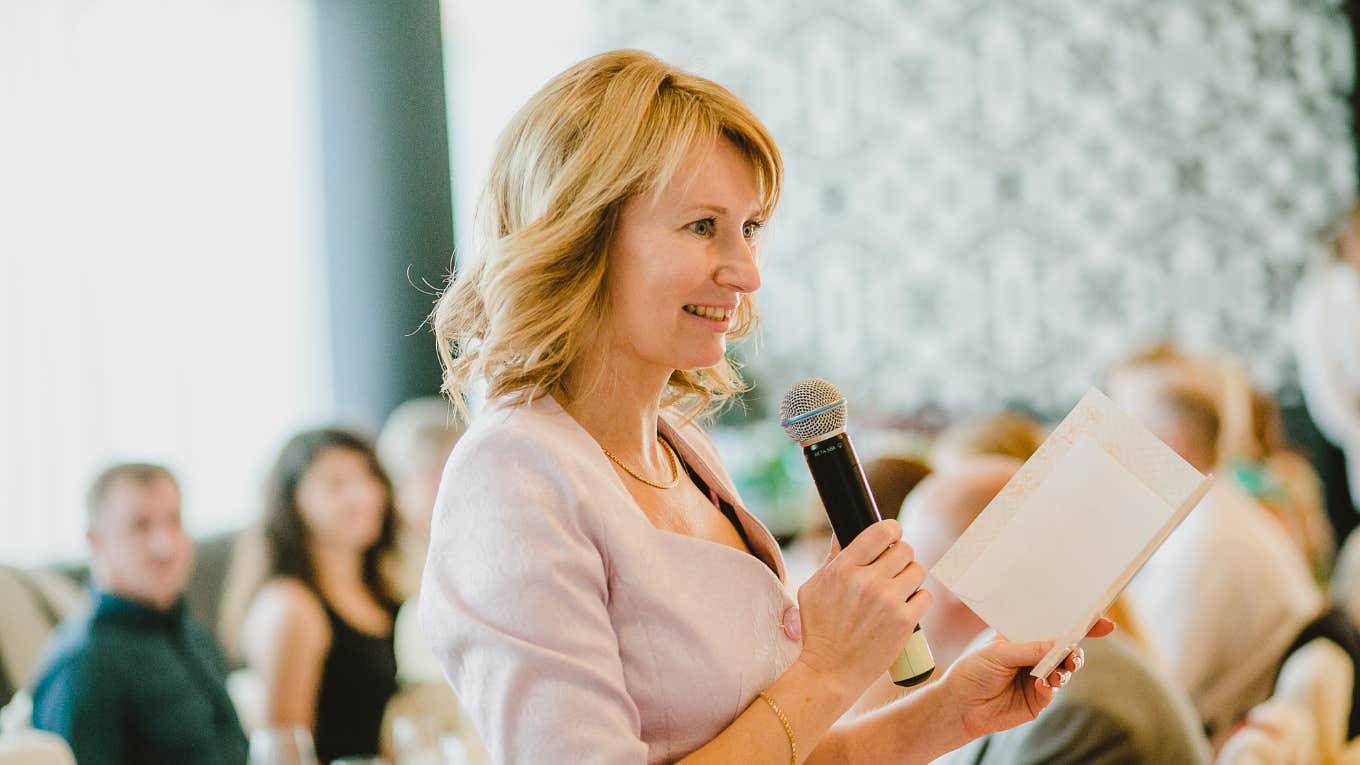 Mother Of The Groom Says She Deserves Her Own Grand Entrance Mother Of The Groom Says She Deserves Her Own Grand Entrance