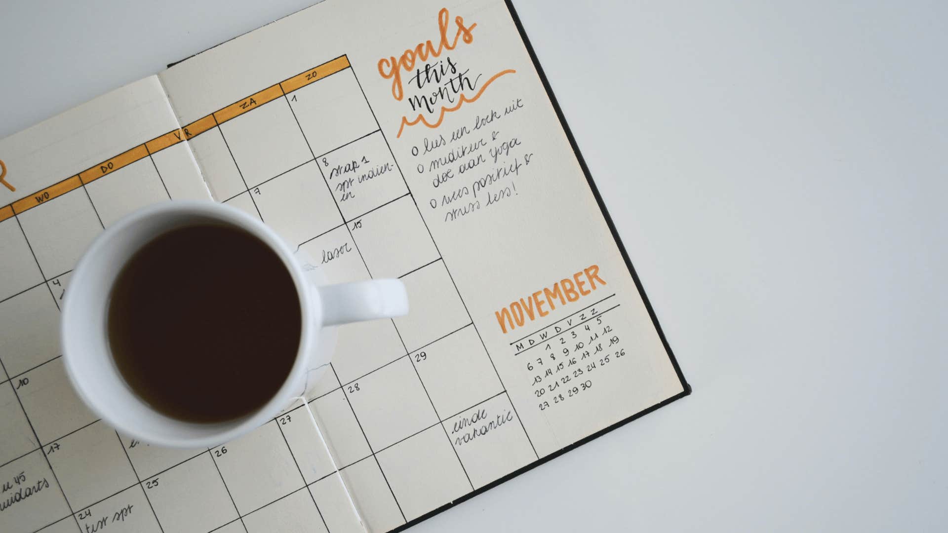 high-achievers have a routine