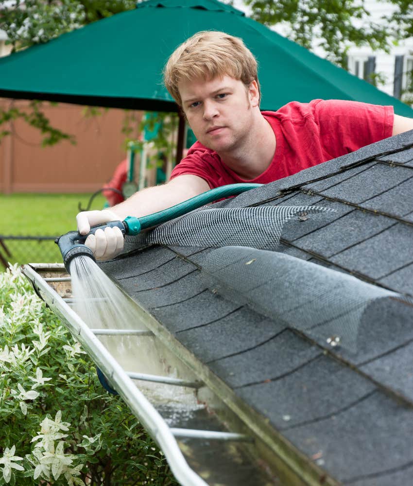 man underestimating upkeep money habits pretend normal not