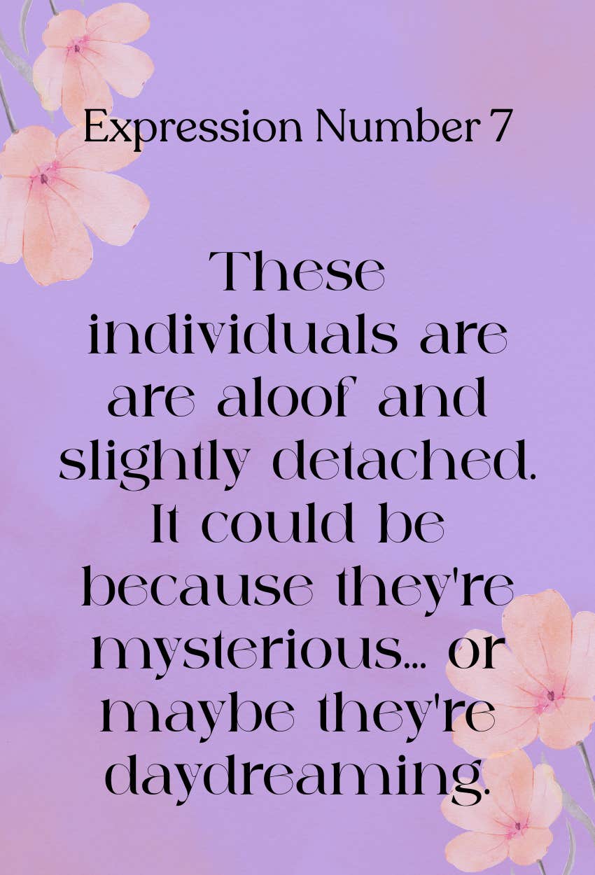 numerology expression number 7 traits
