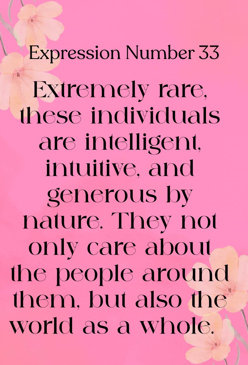 numerology expression number 33 traits
