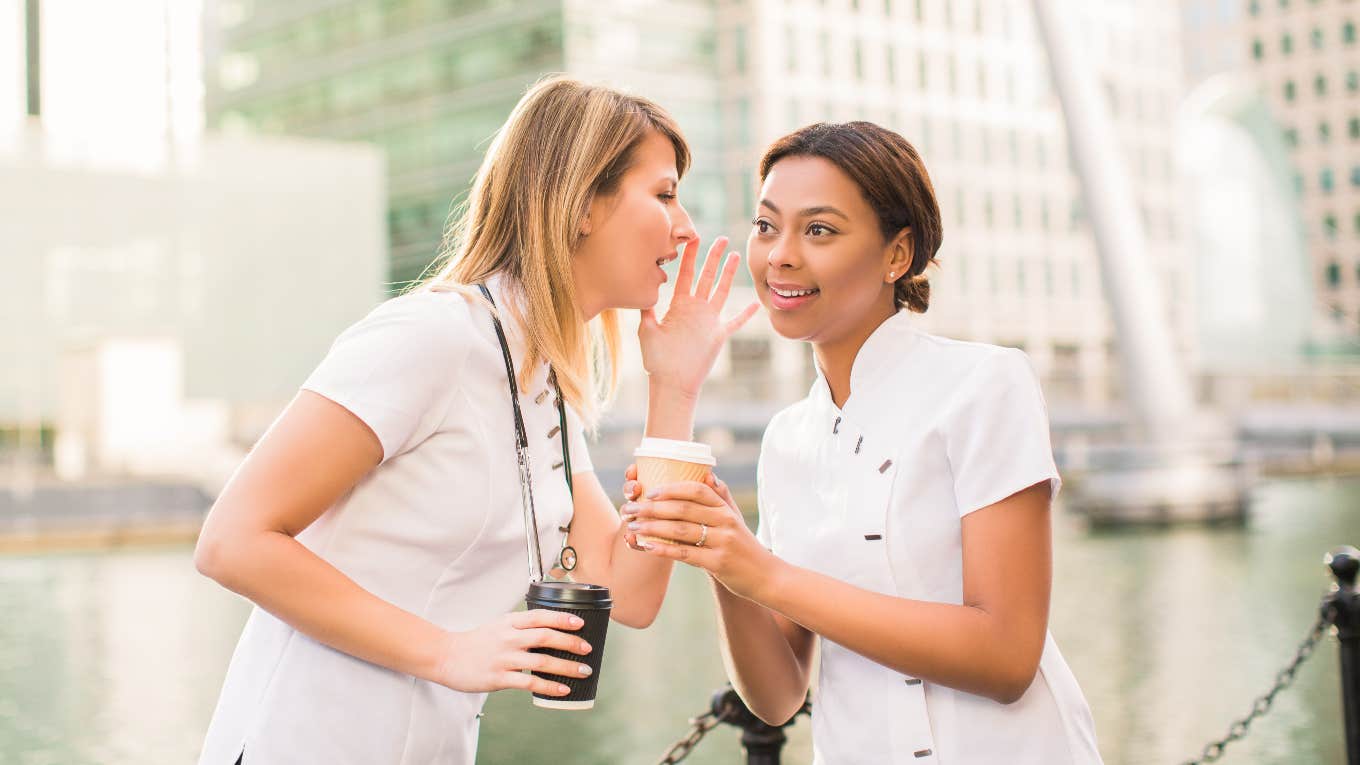 Nurse Fired After Accusing Hospital Social Worker Of Having An Affair With Her Father nurses gossiping about potential workplace affair