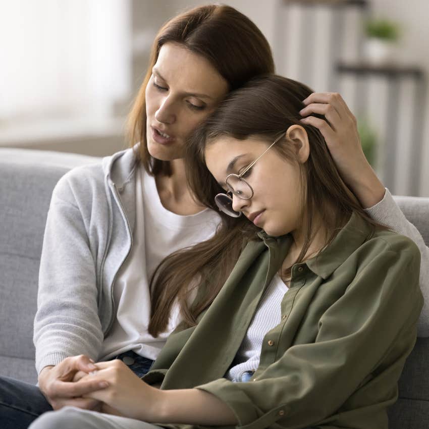 mother who is raising well-behaved kid and setting personal goals