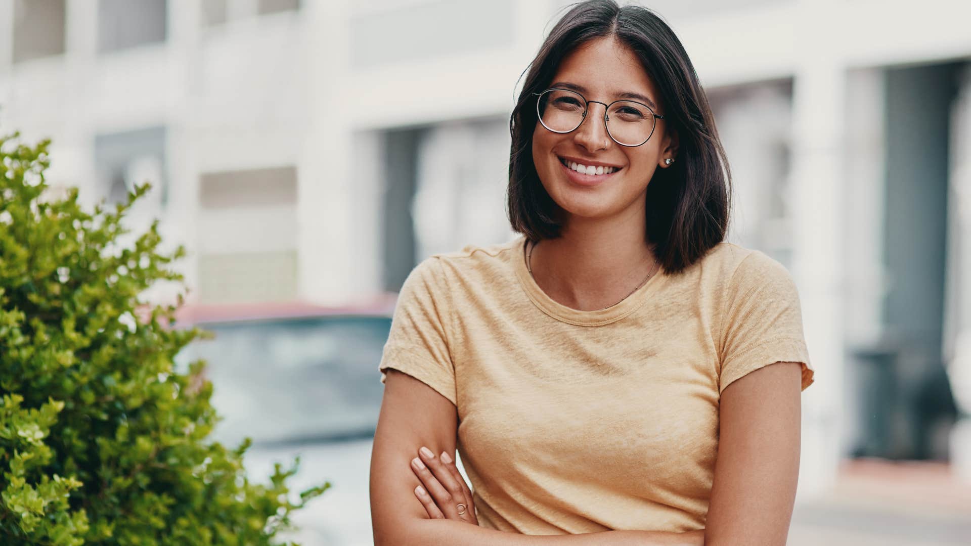 woman who is less stressed than anyone else stopped wishing to change anyone