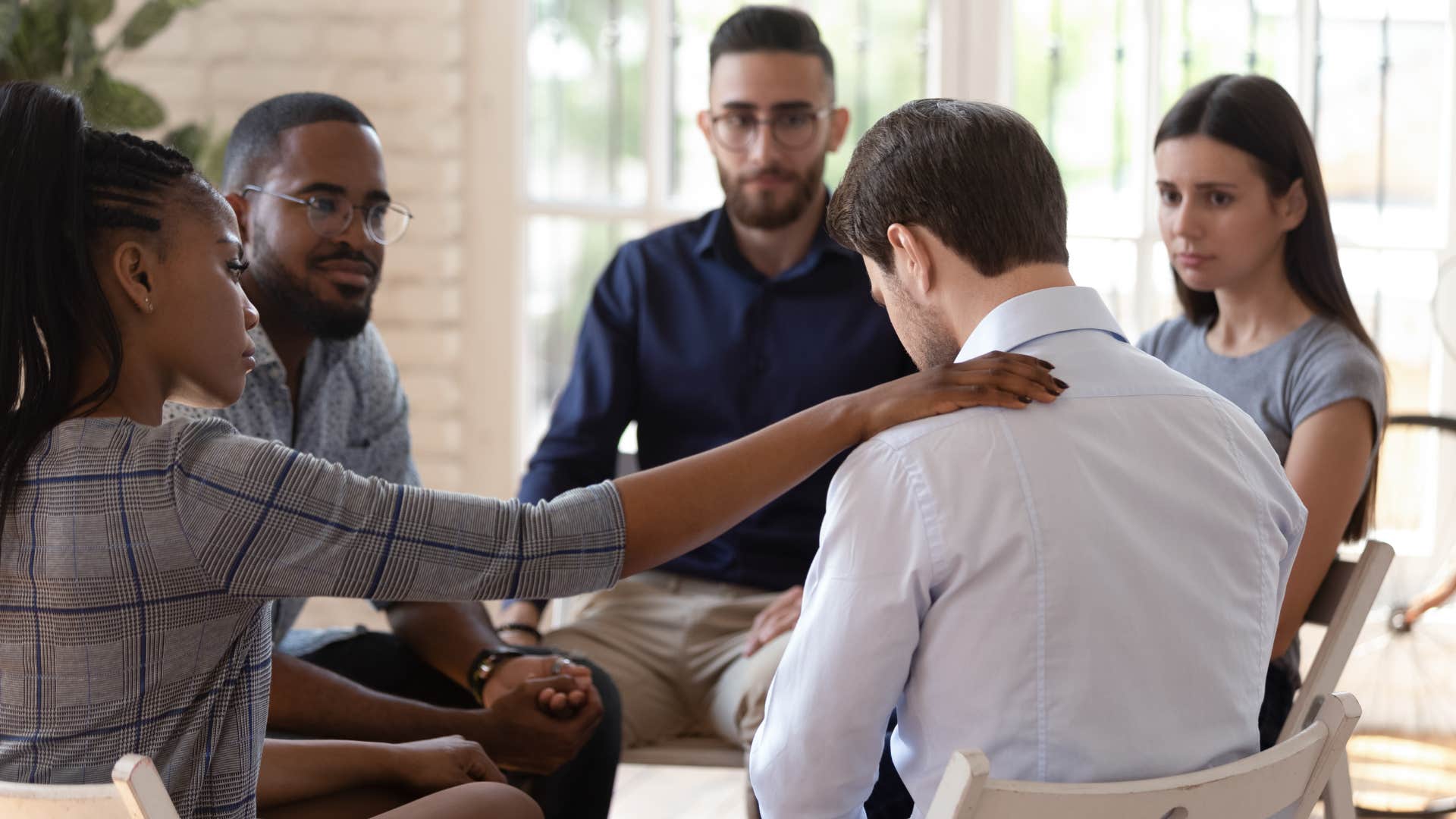 man who struggles to enjoy life with lack of interest