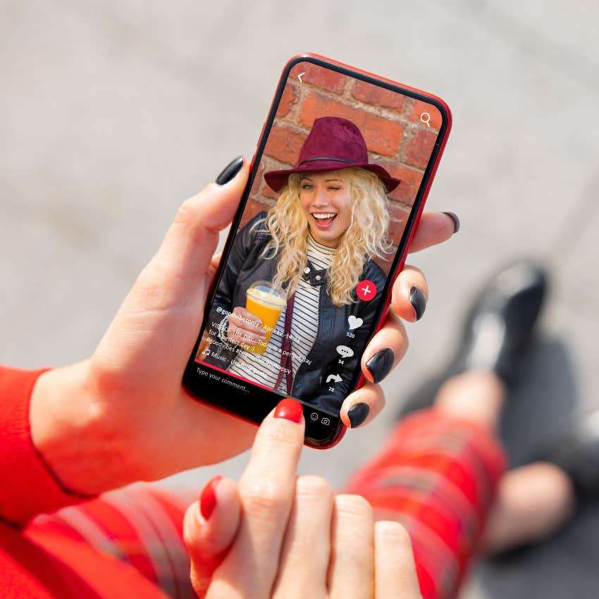 woman who is exhausting to be around with fancy social media