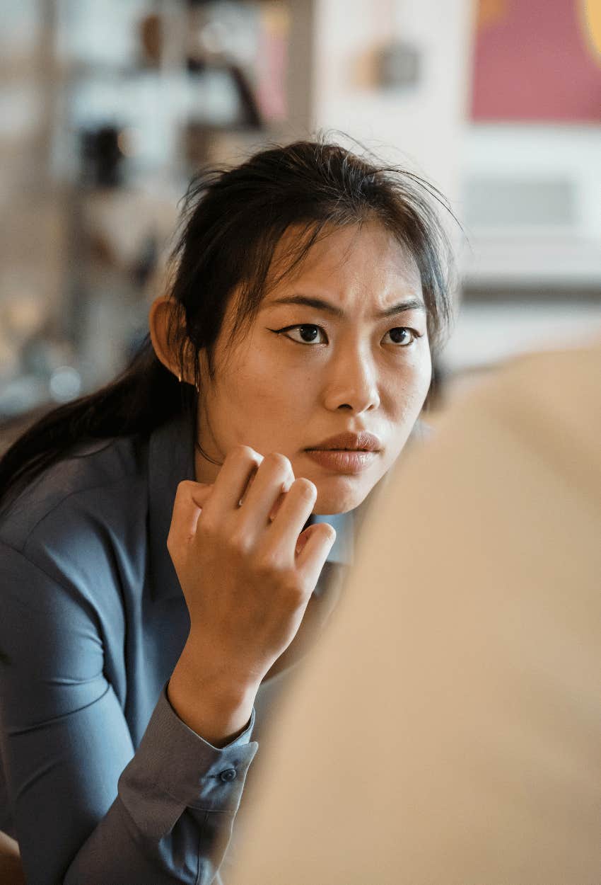 woman who is physically abusive will become mean as she grows older