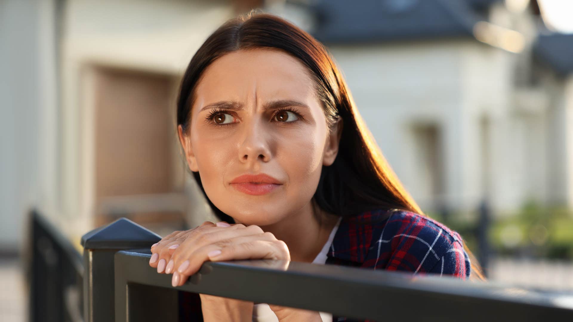 stressed woman pressuring herself to be in control of everything