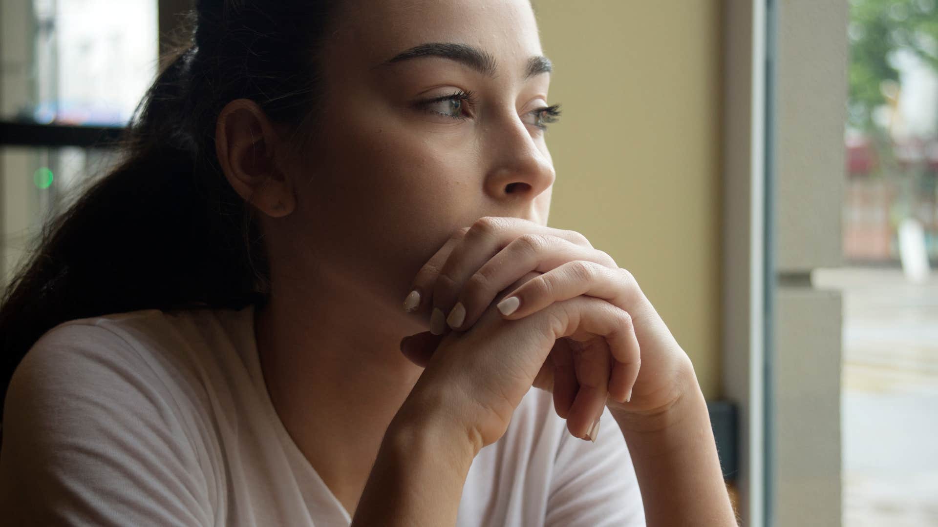 perfectionist woman being hard on herself