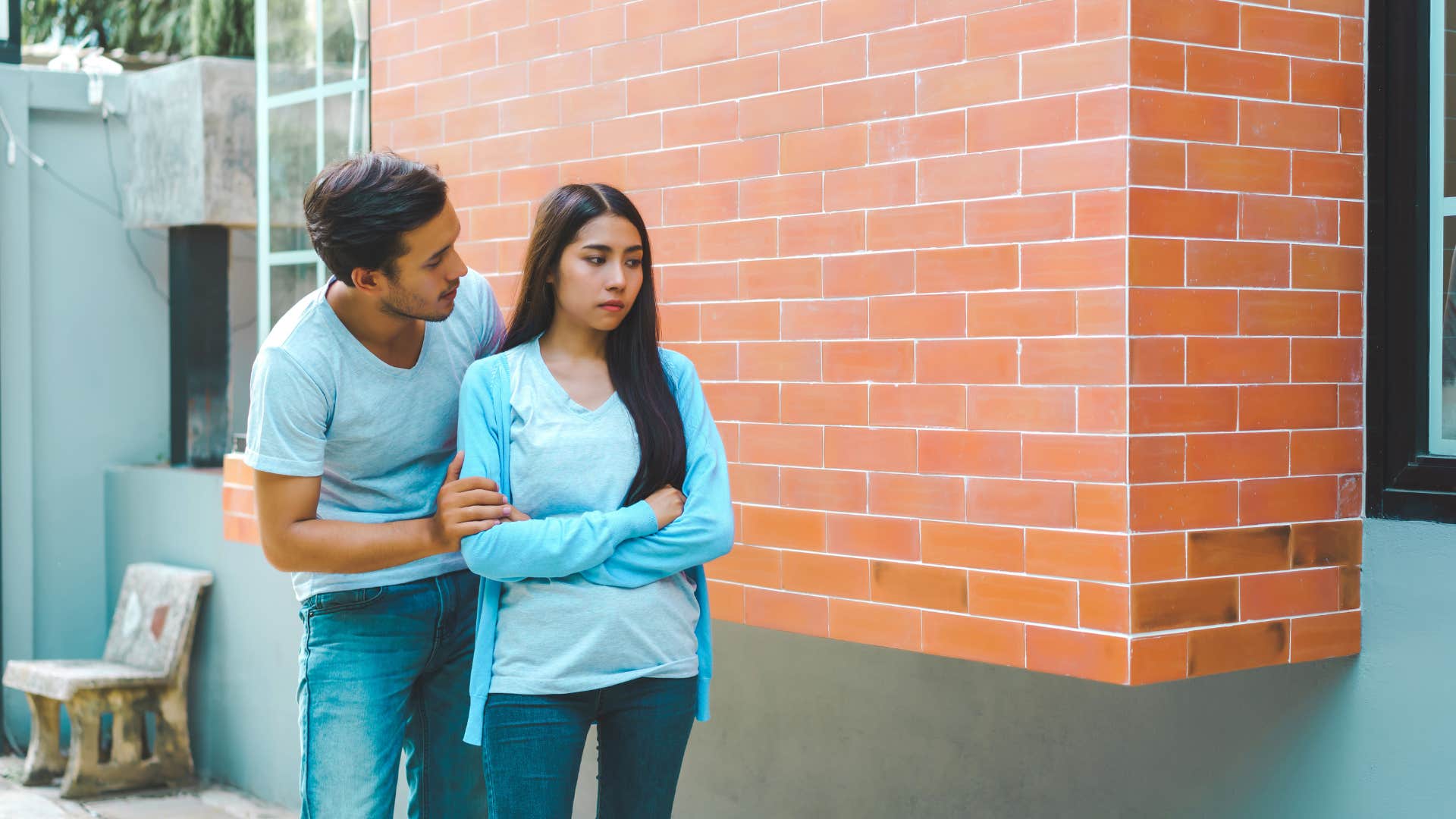 woman who doesn't feel acknowledged or cared for losing herself in a relationship