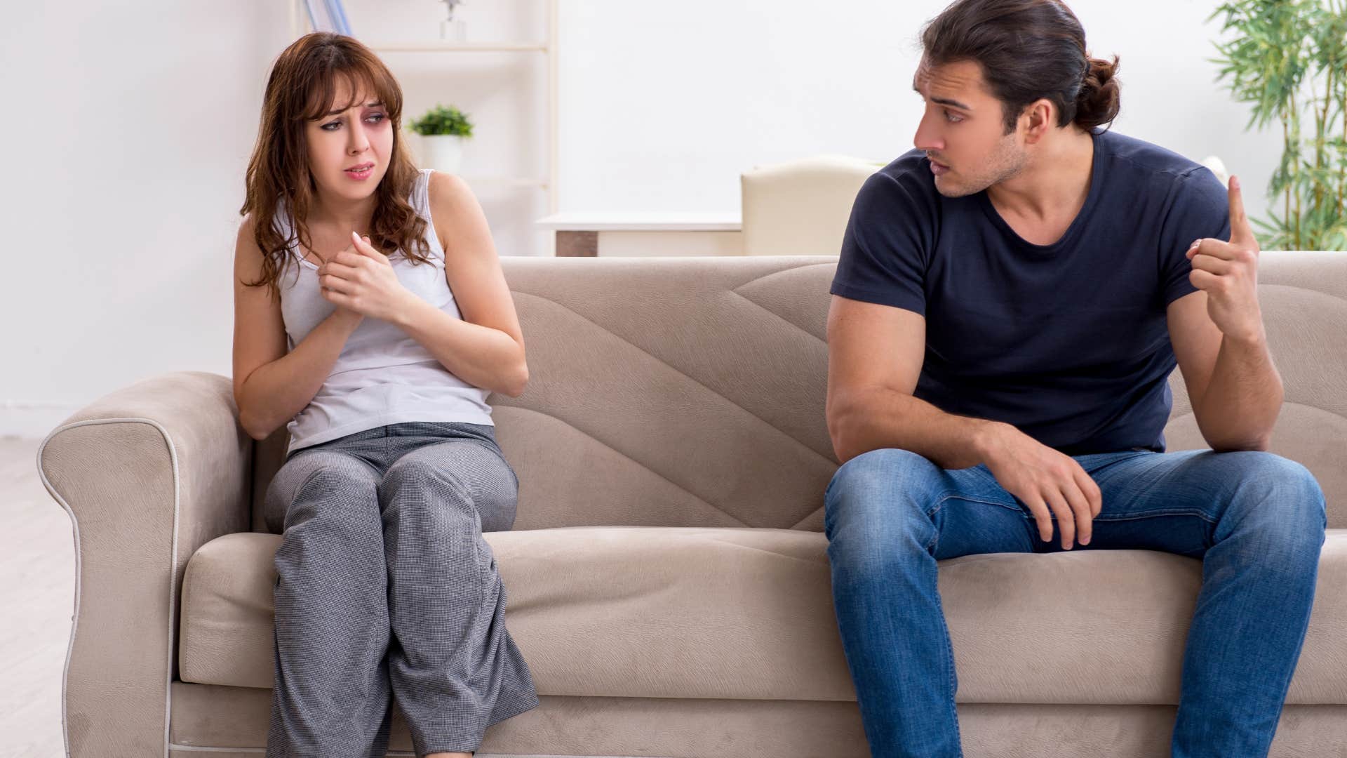 woman who doesn't feel acknowledged or cared for tolerating abuse