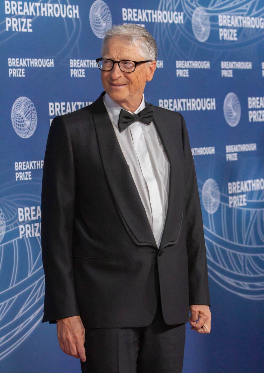 Bill Gates at awards ceremony