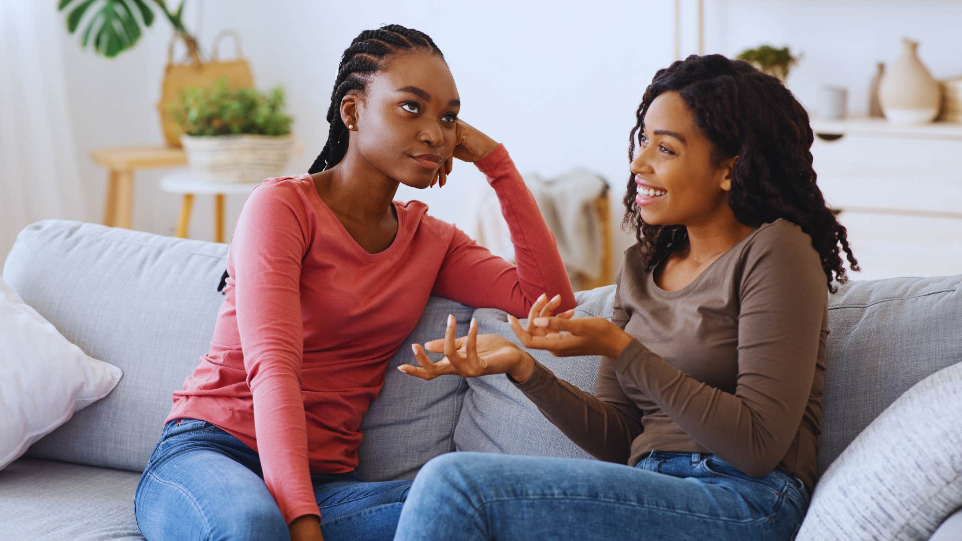 people who quietly resent their daily life say these phrases often, ‘Oh, I’m soooo happy for you’