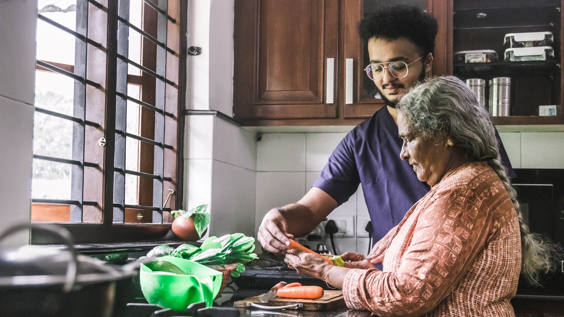 People who truly love their parents use these phrases on a regular basis 'Do you need anything?'