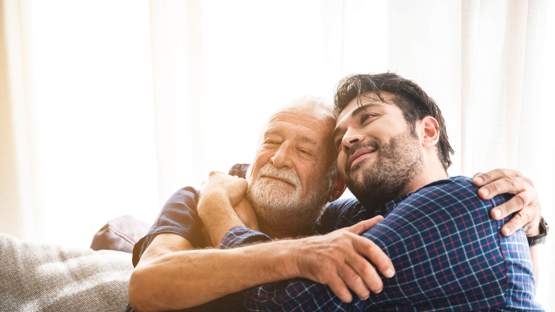 People who truly love their parents use these phrases on a regular basis, 'I was thinking of you'