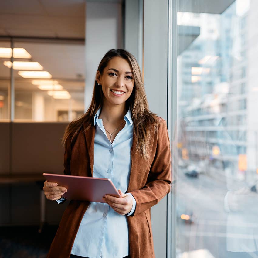 woman with timeless skill of having a good sense of time