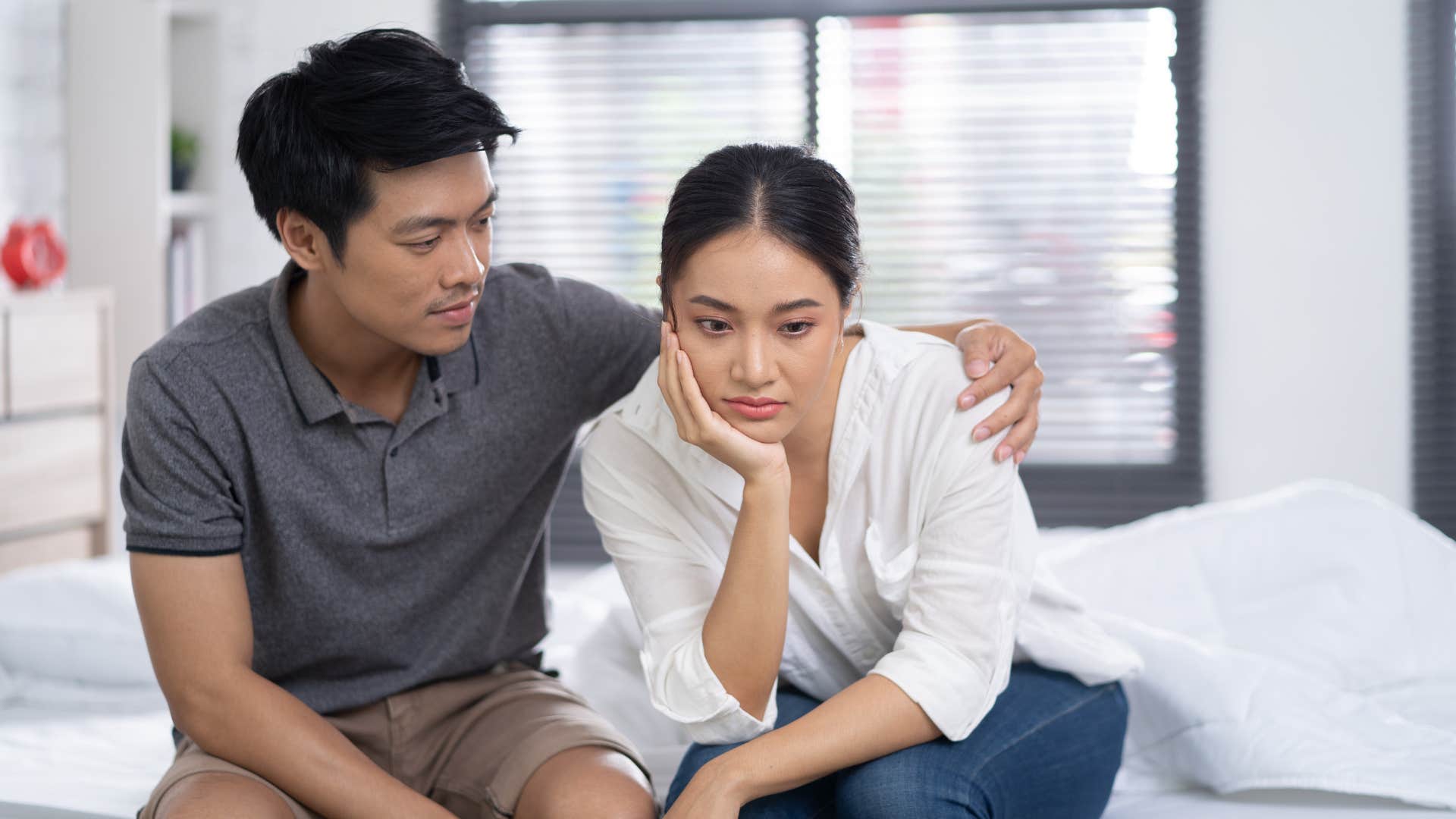 Unhappy husband says it doesn't' matter