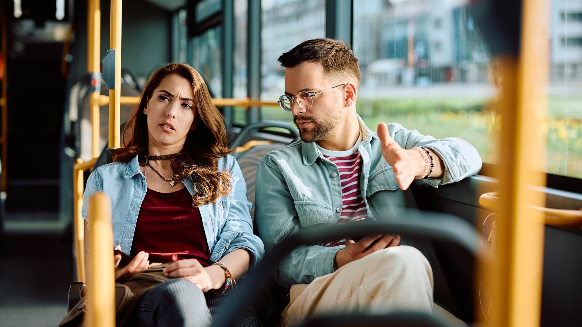 man who told his wife he wants to talk about something else