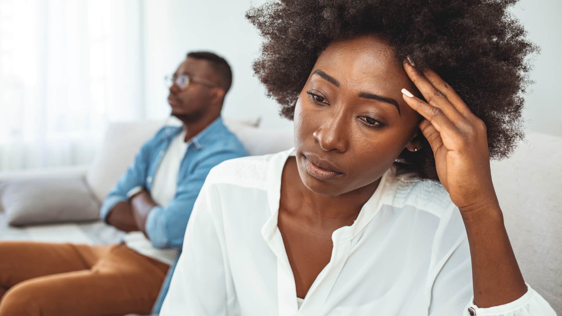 husband who thinks his wife is being too sensitive