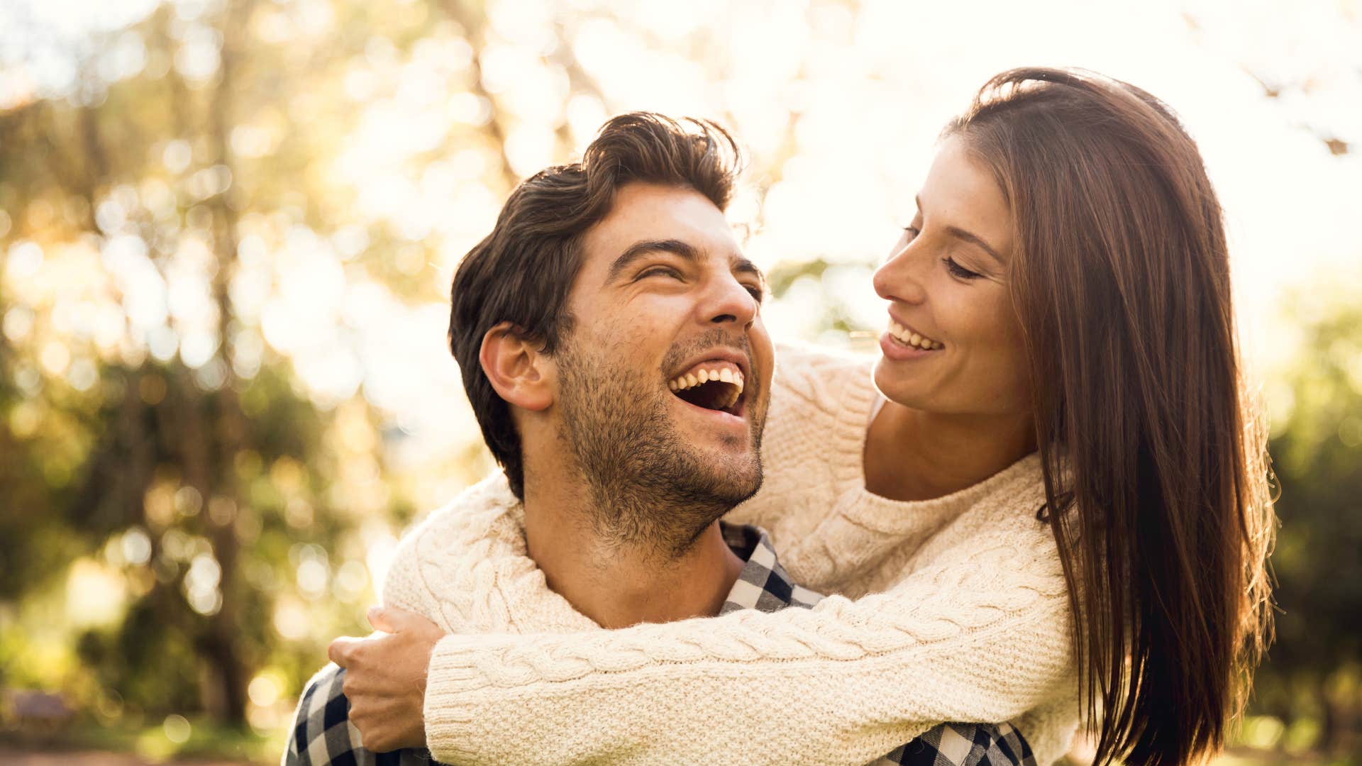 man calling woman a pet name when he's super into her