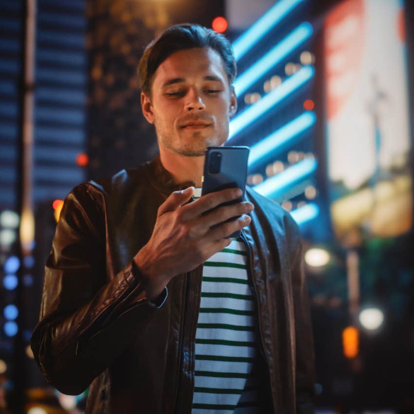 man who won't commit texting the phrase i'm so bored