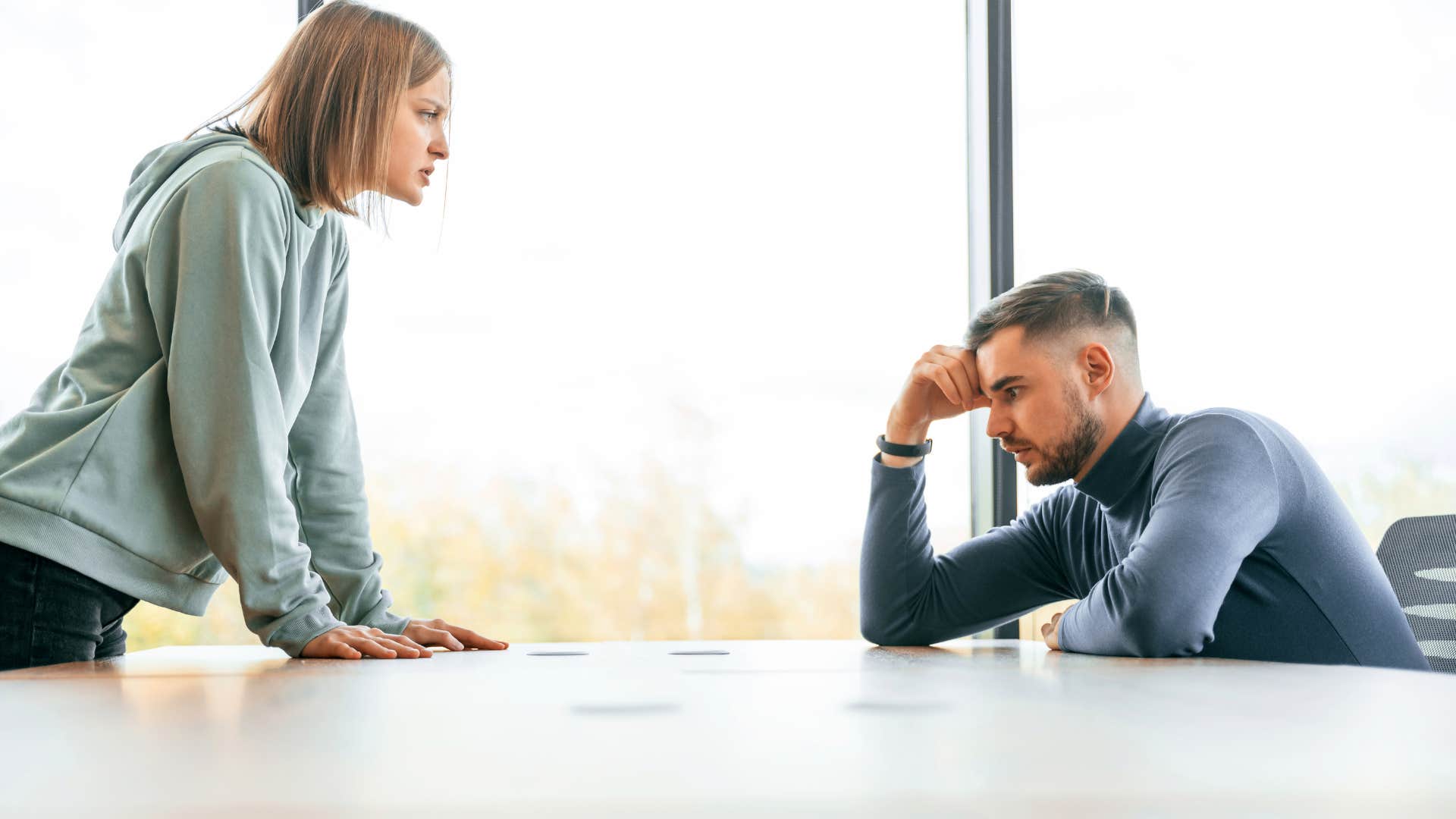 phrases men absolutely hate hearing from a woman 'man up'