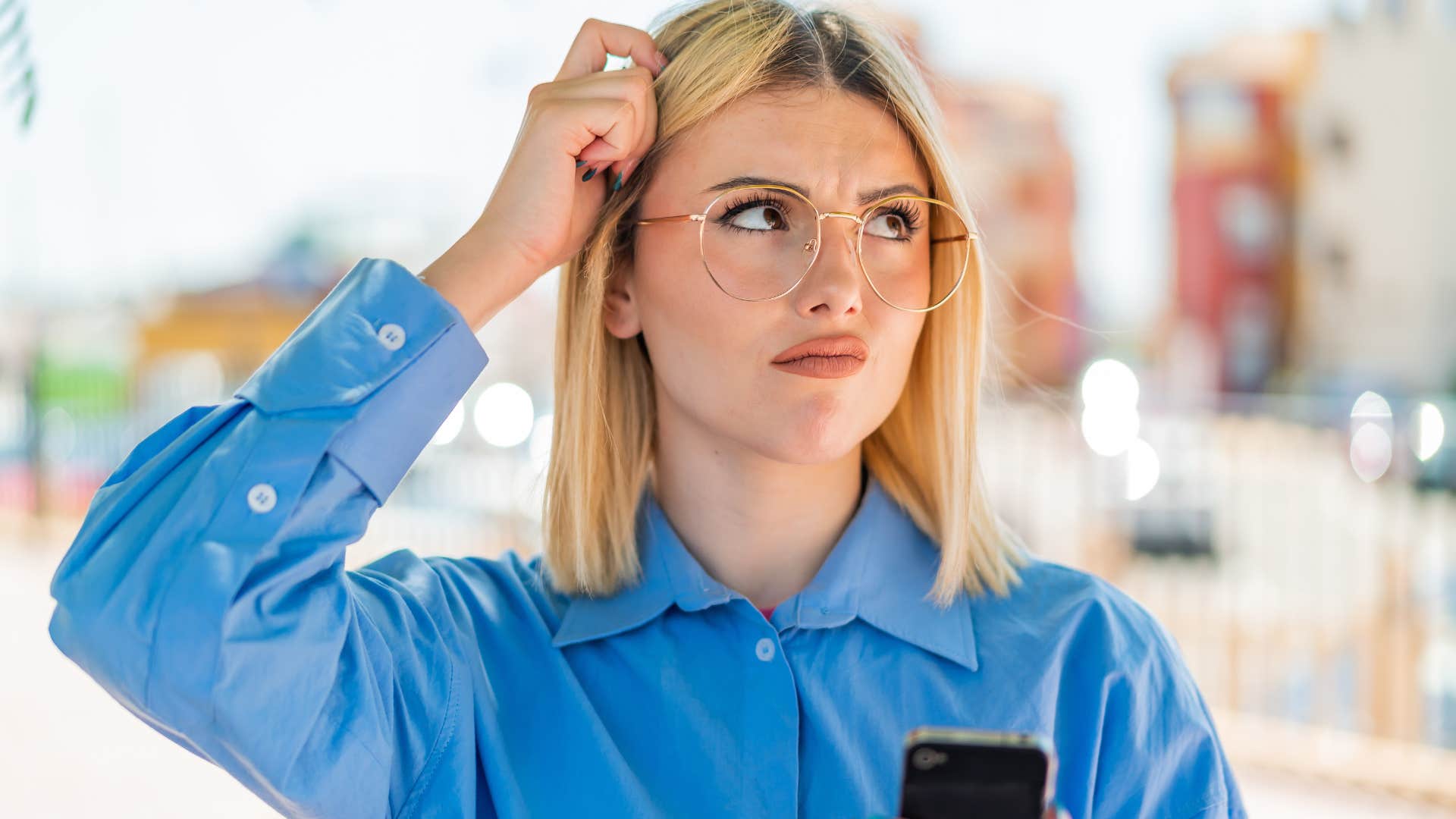 a woman gets ghosted by her boss after asking him a question