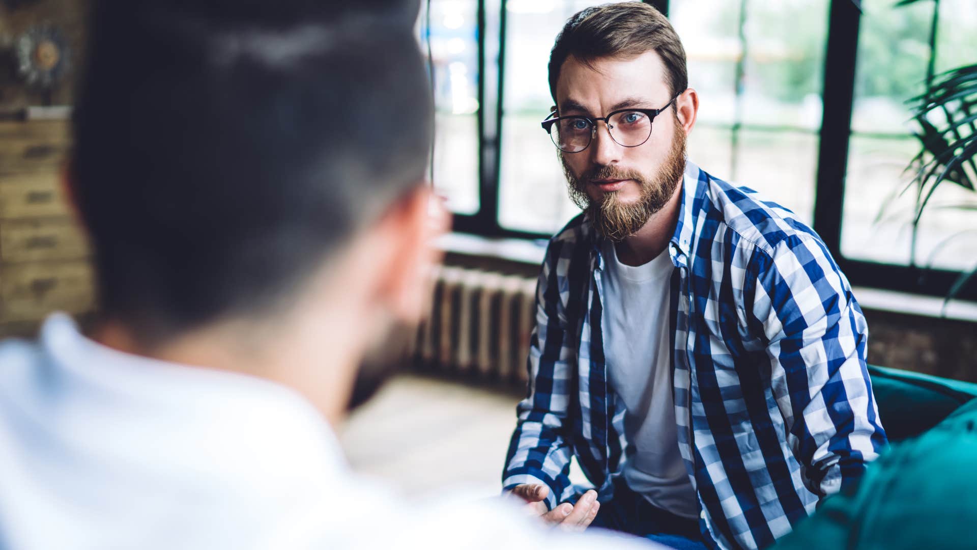 man complaining things never work out for me to his friend
